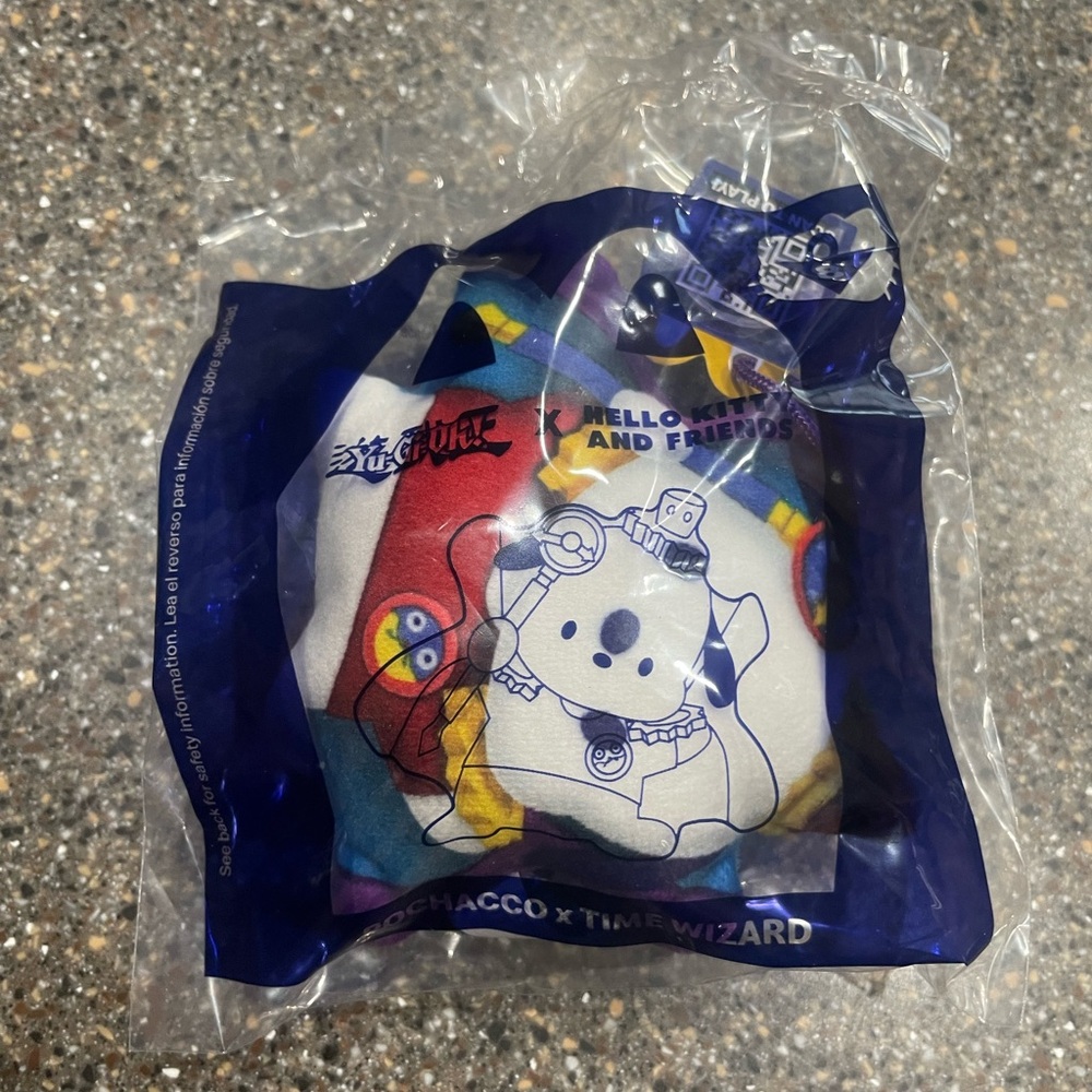 Hello Kitty & Friends x Yu-Gi-Oh Happy Meal Toy Pochacco x Time Wizard Brand New